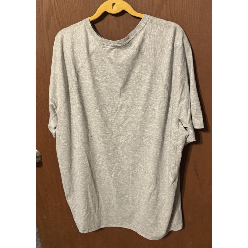 Carhartt Force T-Shirt Heather Gray Relaxed Fit Short Sleeve Pocket Sz 2XL GTb13 - Picture 2 of 7